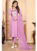 Premium Rayon Pink Festival Wear Sequins Work Readymade Kurti Set